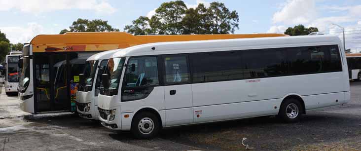 Ventura Fuso Rosa 1606 1608 & BYD D9RA Volgren Optimus 1574